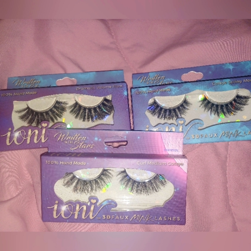 (3) Ioni 3D Faux Mink Lashes